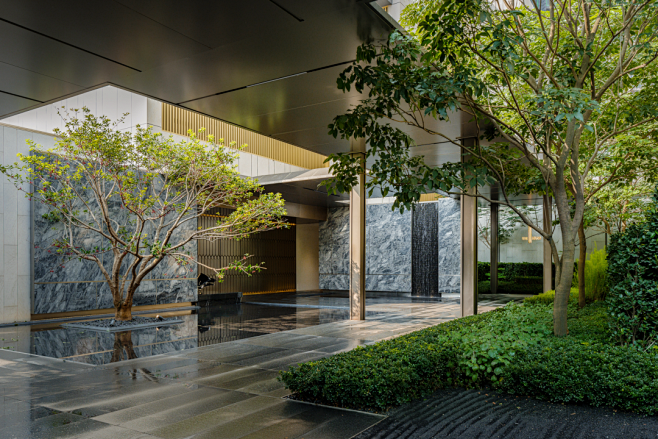 项目信息 PROJECT INFO 景观设计：广亩景观 景观面积：1160㎡ 建筑设计：goa大象设计 室内设计：SCDA、水相设计 施工单位 ...