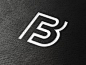 It can be read as a B also .... F3 Corporate Identity by Paragon Marketing Communications , via Behance