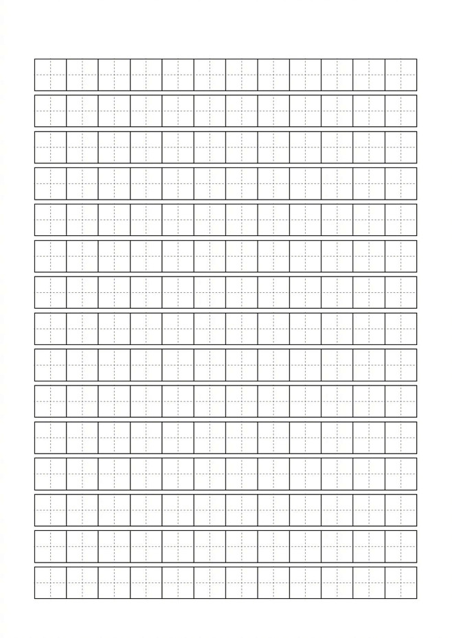 田字格