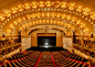 会堂,剧院,音乐厅,芝加哥市,舞台,纪念碑,美,座位,水平画幅,建筑