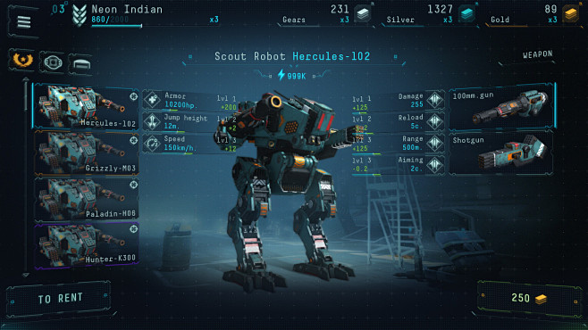 Robot Warfare UI Con...