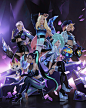 KDA ALL OUT Key Art for LoR
