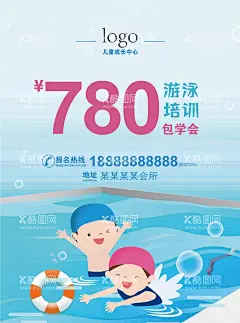 游泳宣宣传单  - 源文件下载【酷图网】游泳培训传单,游泳培训,游泳海报,游泳宣传单,游泳培训海报