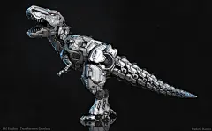 XM Studios - Transformers Grimlock Dyno Version, Frederic Daoust : Project that i did back in 2018 part of the Transformers line from XM just got released for pre-order!

This is thy Dyno Version that comes as smaller scale  with the Grimlock Robot

I res