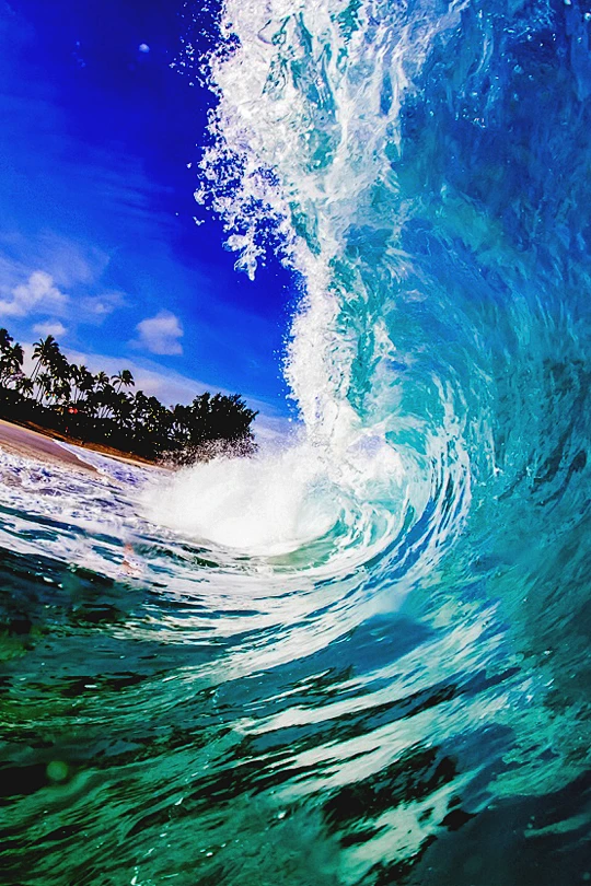 Sea wave-花瓣网