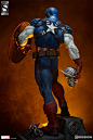 Captain America 1/4 Scale for Sideshow Collecitbles, Daniel Bel : Since the first moment that I saw a super hero statue I started dreaming with the idea to one day become a sculptor and be able to create something similar. But what I never tought is that 