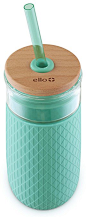 Amazon.com : Ello Devon 20OZ Glass Tumbler with Straw, Mint, 20 Oz. : Sports & Outdoors