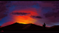 General 1920x1080 artwork illustration sky mountains clouds sunset
