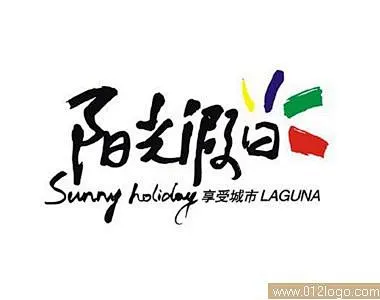 太阳光logo设计-花瓣网