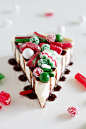 festive new york-style cheesecake. 