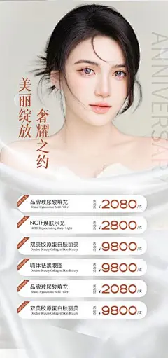 海报 医美 活动 人物 系列 整形 美容 专场 项目 医美活动海报