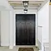 Hand Carved Black Custom Doors Antique Sliding Barn Door image 2