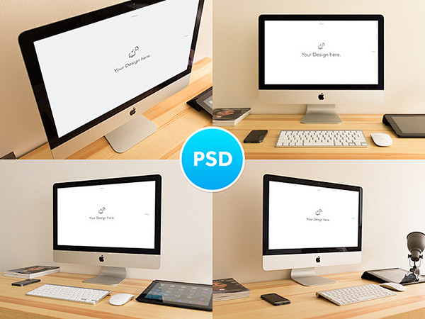 Apple iMac PSD