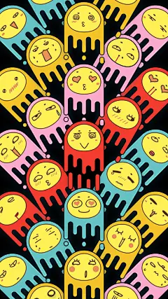 自由表情包设计-人有悲欢离合AND喜怒哀乐1