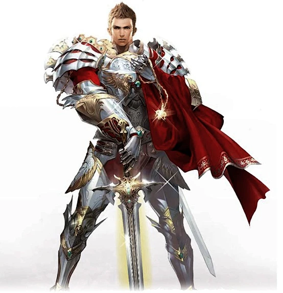 saint knight.图片_[原画]——战士类图片素材-花瓣网