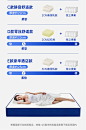 卷包压缩蓝盒子20cm厚床垫软垫独立弹簧家用乳胶酒店1.8米席梦思-淘宝网