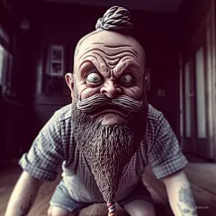 AI绘画_Prompts_YIG_really_sick_and_twisted_character_funny_wierd_claymation_pl_7fab88bd-a703-4bc4-be0d-04327d7a1870_xpanx.com