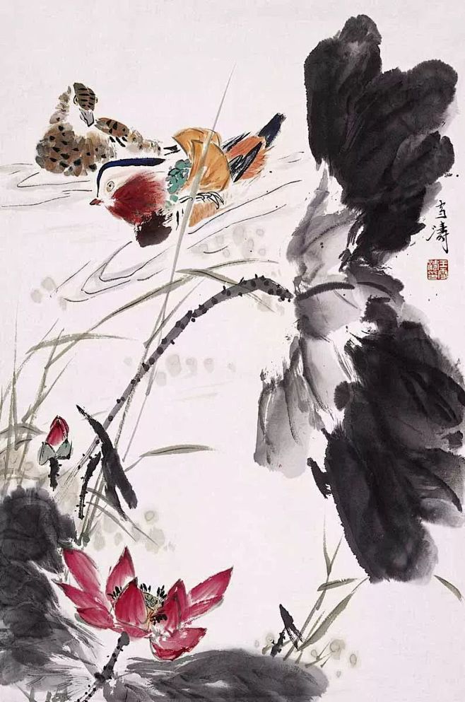 花鸟画大师王雪涛