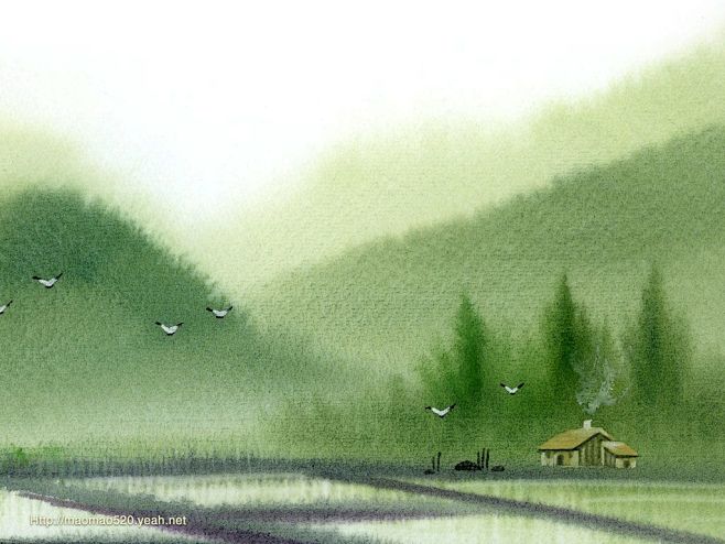 多张漂亮/唯美/古典的背景或溶图高光素材