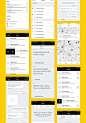 TURBO iOS Wireframe Kit (100+ app screens) : Turbo iOS Wireframe Kit - Consists of 100 screens, 9 categories: Sign in, Sign up, Walkthroughs, Navigation, Profile , Social , News, Multimedia, E-commerce, and also main components, text styles, 73 vector ico