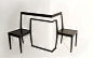 Round the Corner Chair / Anton Björsing : <p>转角椅子，在常人意料之外的地方做设计。</p>
