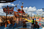 Shipwreck Island - Morgan's Wonderland : The Shipwreck Island splash pad includes an accessible pirate ship with a giant dumping water bucket on top, plus waterRead more