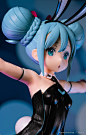 【Hpoi预定】FuRyu BiCute 初音未来 miku 兔女郎 景品 手办 再版-淘宝网