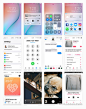 Facebook iOS 11 iPhone UI套件UI设计作品APP设计app界面首页素材资源模板下载