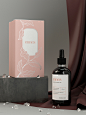 ennes | body oil | brand Identity, packaging