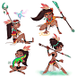 luigi-lucarelli-tribal-girl-poses