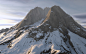 cinema4d c4d Landscape CG CGI mountain 3D snow Nature