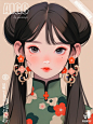 少女头像｜民族风女孩