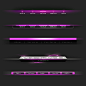 Free Photoshop Navigation Templates by hugoo13