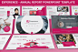 Experience - Annual Report Powerpoint Template