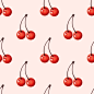 Seamless Cherry Pattern