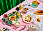 Sex for Breakfast : This collaborative project from Paloma Rincón and Pablo Alfieri is a playful and enthusiastic way to portray early morning sex. In this series of 12 images where nude bodies and breakfast food come together in colourful and theatrical 