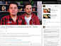 YouTube视频iPad界面设计，来源自黄蜂网http://woofeng.cn/