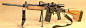 中东以色列加利尔步枪的狙击型。采用重型枪管，两脚架，可安装瞄准镜和可调整长度的枪托，只有7.62 毫米口径。 
