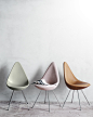 Drop chair椅子设计//Republic of Fritz Hansen 生活圈 展示 设计时代网-Powered by thinkdo3