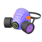 Gas Mask 3D Icon
