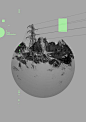 it's like a small planet, but it's not, but it is. by dan mountford.: 