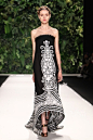 【图】婉约文化气质流露淡淡女人味！纳伊·姆汗 (Naeem Khan) 2014春夏女装秀，海报网带你亲临2014春夏纽约时装周_第2页_Naeem Khan_海报时尚网