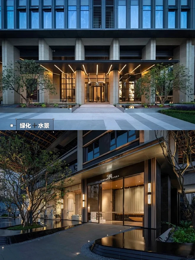 案例分享03｜入户单元门厅景观设计 - 小红书图片_单元入户图片素材-花瓣网