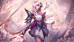 至臻 灵魂莲华 拉克丝 lol英雄联盟 4K高清壁纸