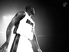 NBA球星：热火三巨头桌面壁纸1