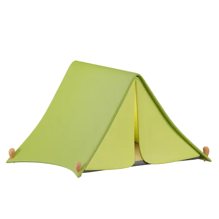 Camping Tent 3D Icon