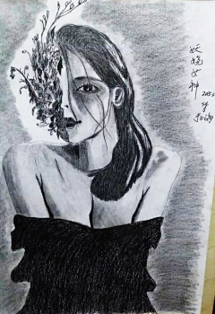 时义油画艺术采集到时义素描作品