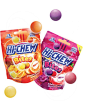 Your snacks are in better shape than ever! Presented in a resealable pouch for on-the-go-snacking, Hi-Chew Bites harness that familiar chewy Hi-Chew magic and encase it in a delicious candy shell. Each pouch contains two delicious flavors—perfect for shar