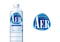 阿尔山矿泉水AER产品包装瓶贴标志设计