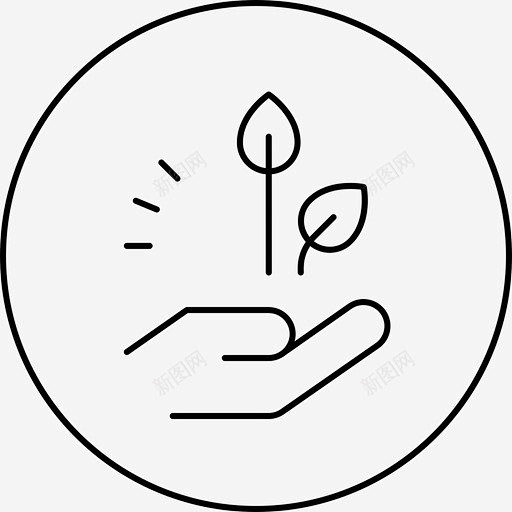 手工栽培手工制作手工种植图标 icon 标识 标志 UI图标 设计图片 免费下载 页面网页 平面电商 创意素材